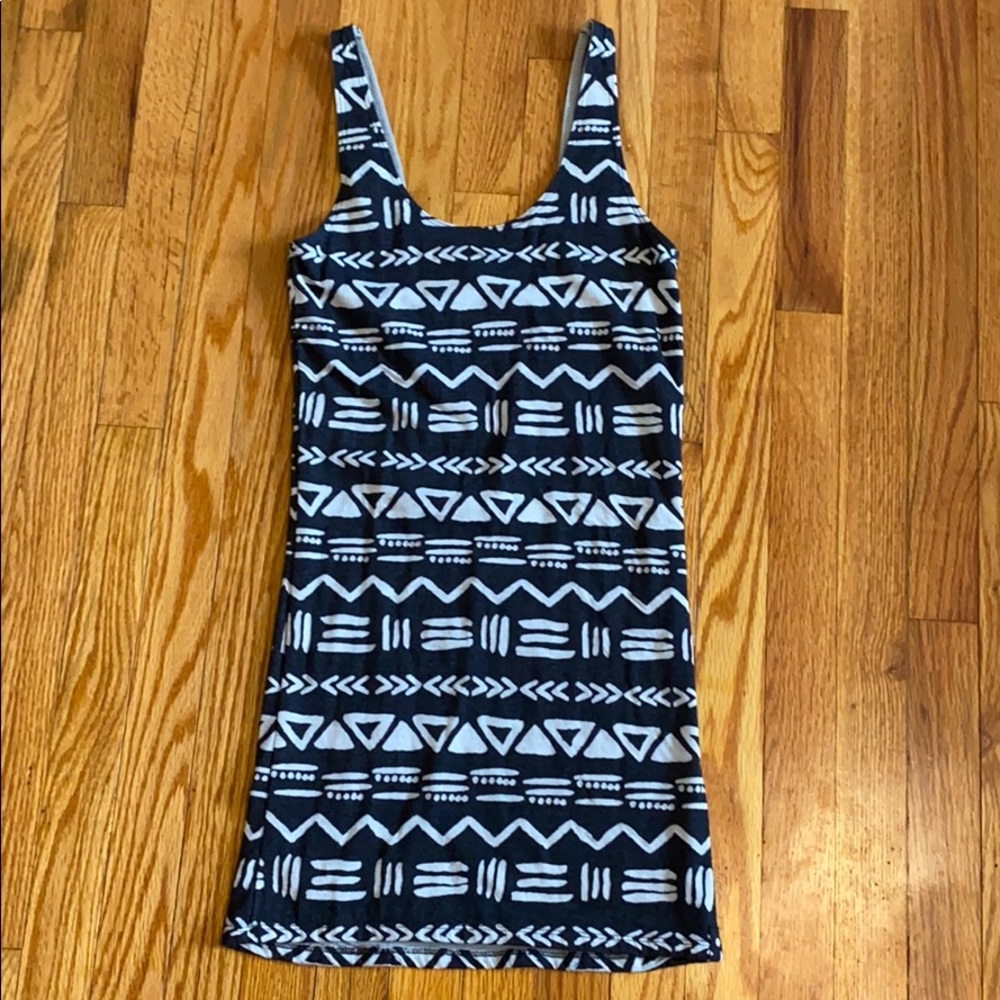 Billabong mini dress, fun back detail